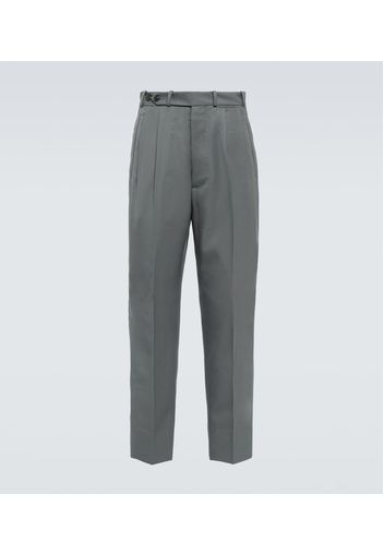 Virgin wool gabardine pants