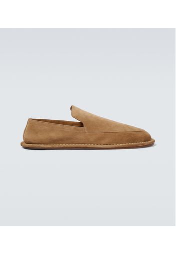 Suede loafers