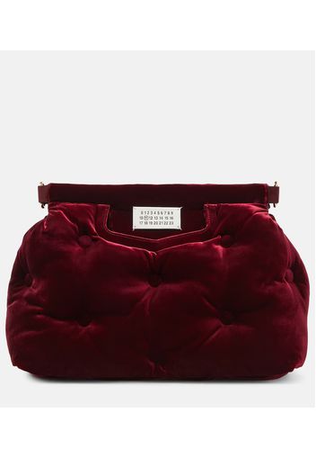 Glam Slam Classique Medium velvet shoulder bag