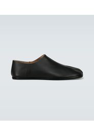 Tabi Babouche leather loafers