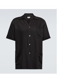 Contrast stitch shirt