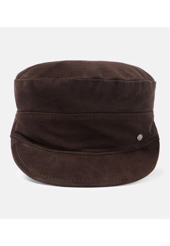 Romy leather cap