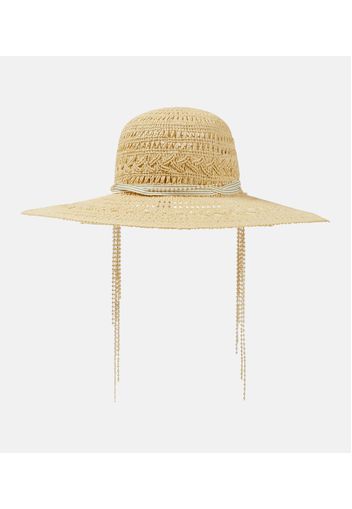 Blanche raffia sun hat