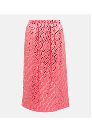 Sequined midi skirt