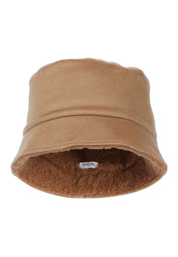 Fiducia logo cashmere bucket hat