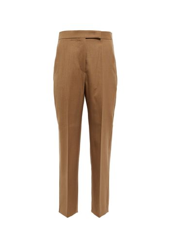 Sebino straight wool-blend pants