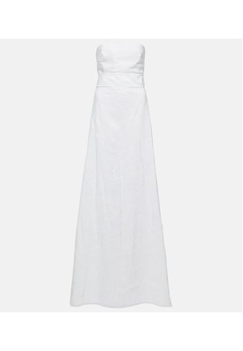 Bridal Pavento taffeta gown