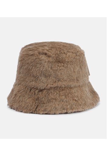 Figura alpaca, wool, and silk bucket hat