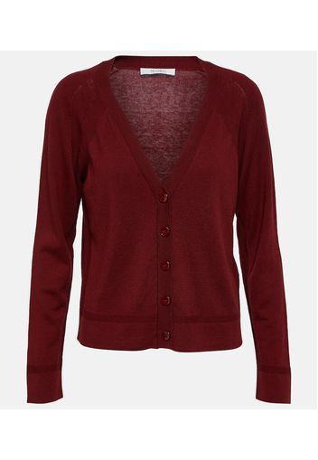 Leisure silk and cotton cardigan