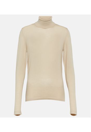 Lecco virgin wool turtleneck top