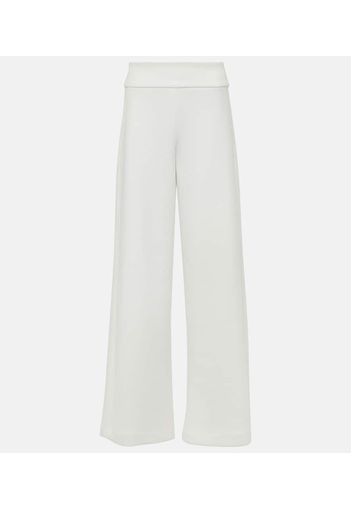 Levante high-rise jersey straight pants