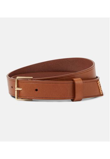 Leather belt