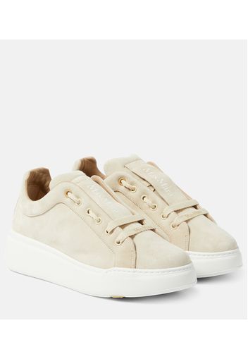 Maxi suede sneakers