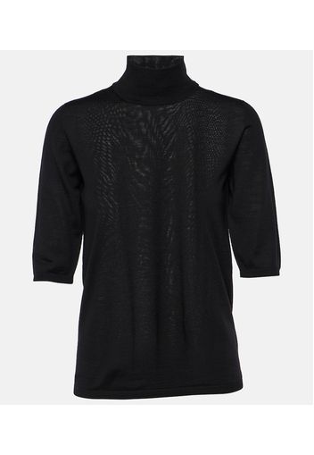 Ciriaco virgin wool turtleneck top