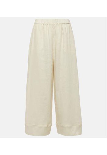 Leisure Brama linen palazzo pants