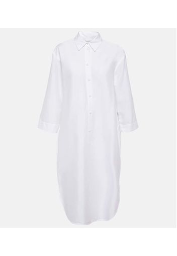 Quincy cotton-blend midi dress