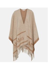 Hilde wool poncho