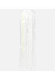 Hangar high-rise linen wide-leg pants