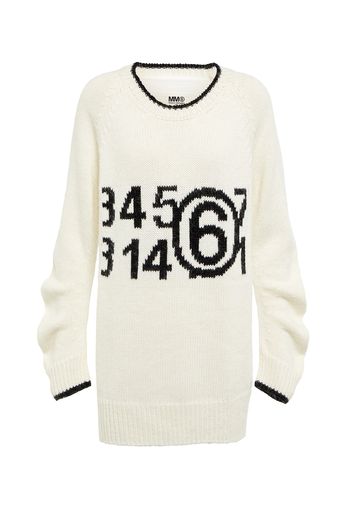 Logo cotton-blend sweater