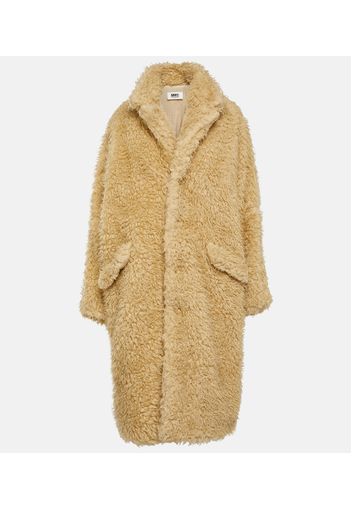 Oversized faux fur coat