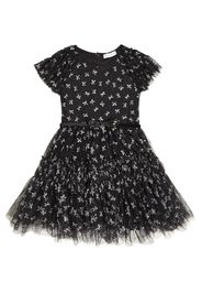 Ruffled tulle dress