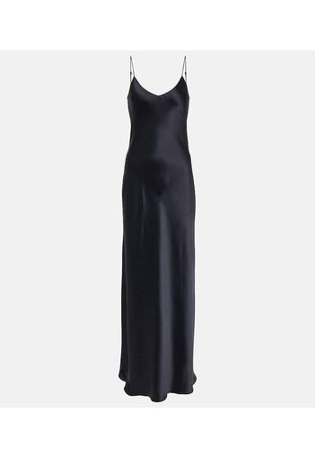 Cami silk satin maxi dress