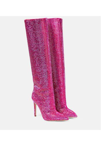 Holly embellished knee-high boots