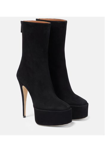 Ivana suede platform ankle boots