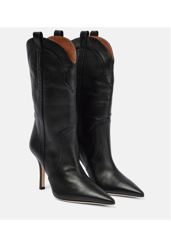 Paloma leather cowboy boots