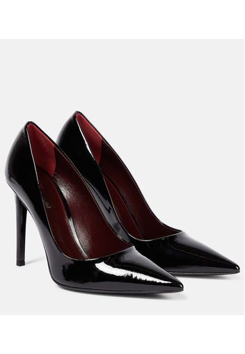 Paris patent leather pumps