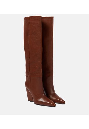 Jane leather knee-high boots