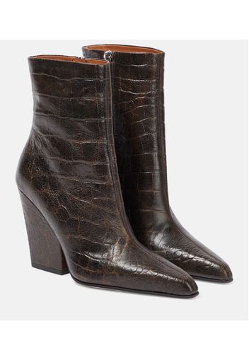 Jane leather ankle boots