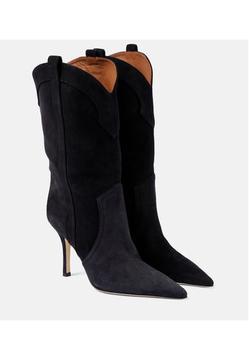 Paloma suede cowboy boots