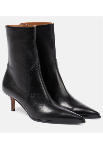 Ashley 65 leather ankle boots