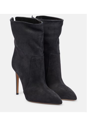 105 leather ankle boots