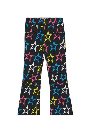 Aurora printed flared ski pants