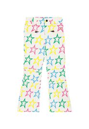 Aurora printed flared ski pants