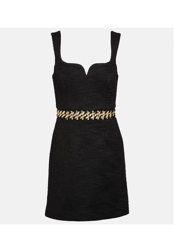 Carine chain-belt detail minidress