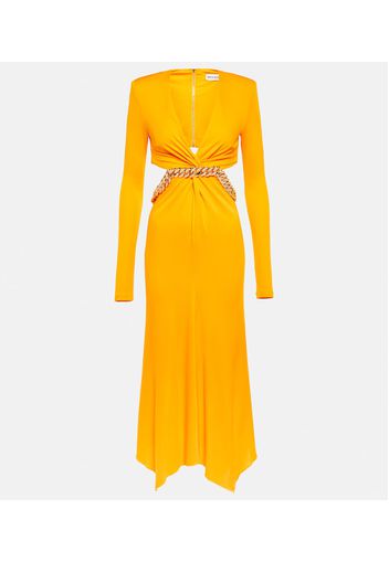 Phoenix cutout jersey midi dress