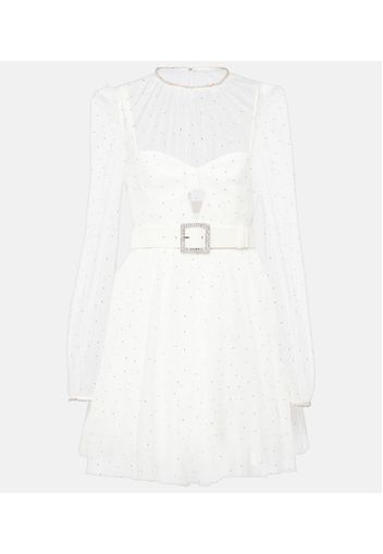 Bridal Mirabella embellished minidress