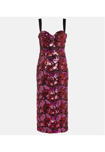 Azalea sequined midi dress