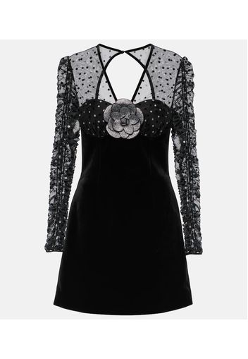 Whitney embellished minidress