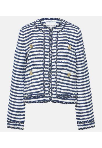 Matteo striped bouclÃ© jacket