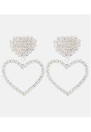 Mariella  crystal-embellished earrings