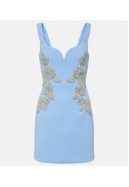 Juliana embellished crÃªpe minidress