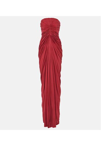 Radiance cotton jersey bustier gown