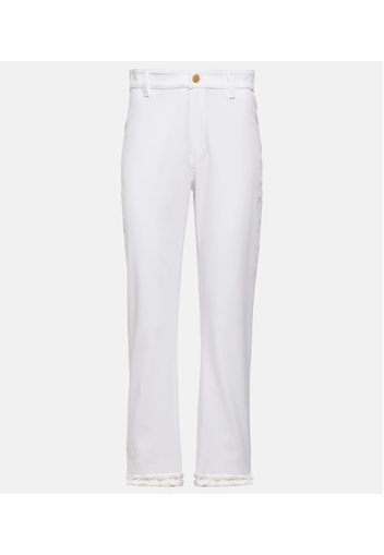 Tracy high-rise straight pants
