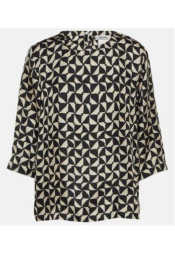 Relais silk blouse