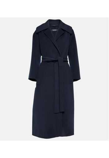 Giuletta belted virgin wool coat