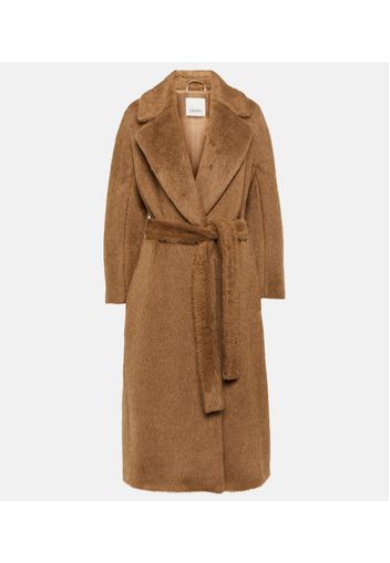 Borbone alpaca, wool, and cashmere coat